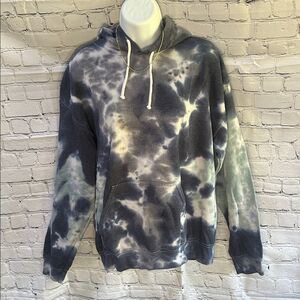Tie Dye Athleticwear Hooded Sweatshirt Woman’s size Large